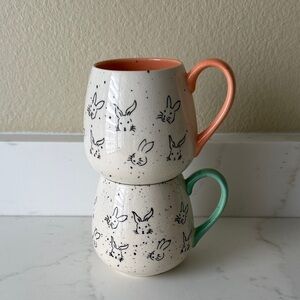 Meritage Bunny Mugs Set of 2